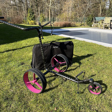 JUCAD Carbon 3 Wheel Golf Trolley