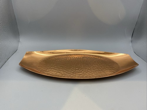 Vintage solid copper serving - vintage,