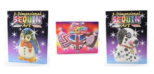 Sequin art polystyrene - art,