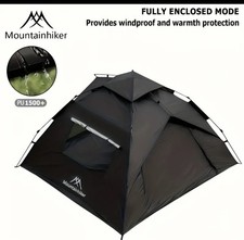 Mounitain Hiker Black Pop Up