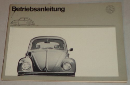 Operating manual beetle - vw,