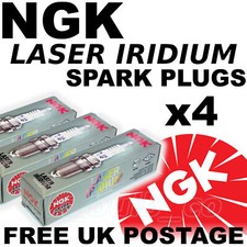 4x NGK Iridium UPGRADE Spark