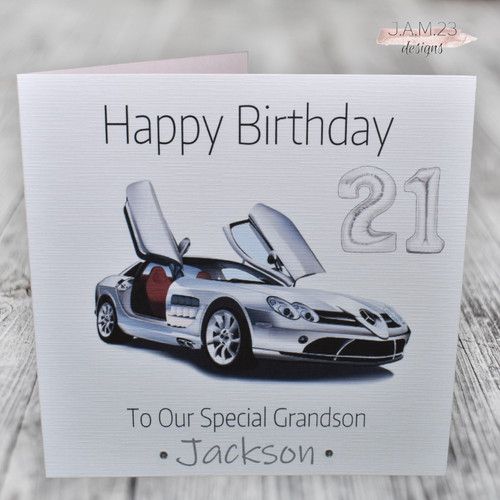Personalised male birthday - personalised,