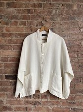 Eskandar Women’s Jacket, Sz 0 Linen Zen