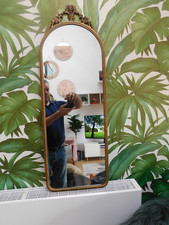 Elegant Vintage Brass Framed