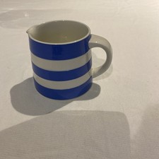 TG Green Cornishware, Milk / Cream Jug, Blue & White Stripe, 3.25" Judith Onions