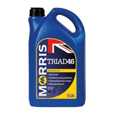 Morris Triad 46 Hydraulic Oil - 5ltr - ISO VG46 - ISO 6743-4 2015 HM, DIN 51502