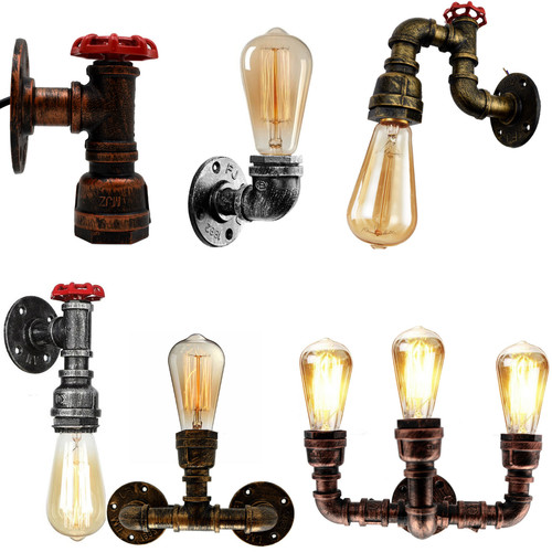 Vintage steampunk wall - vintage, light
