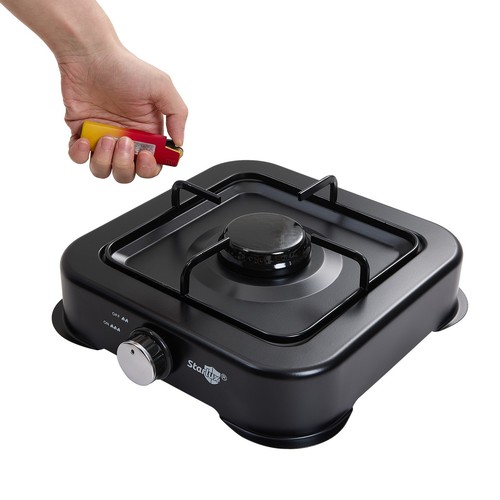 Portable single burner camping - burner,
