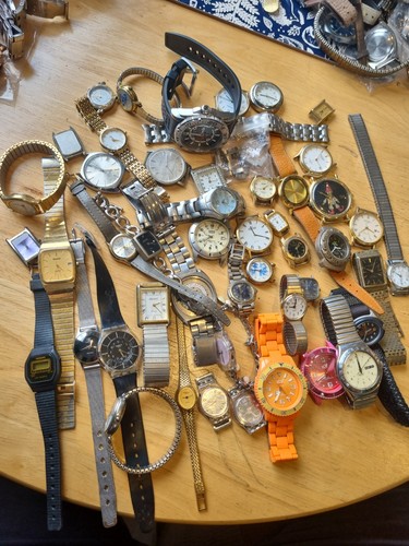 Job lot watches and parts - of,