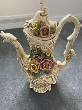 VINTAGE LARGE CAPODIMONTE TEA