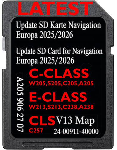 Update map sat nav mercedes - update,