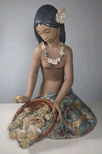 Vintage grès lladro - vintage, hawaiian
