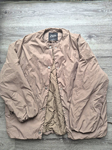 Zara women beige - zara, quilted