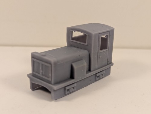 Printed oo9 diesel - printed, shunter