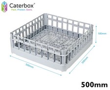 Classeq 500mm Open Glasswasher Basket |  Commercial Glass Washer Basket