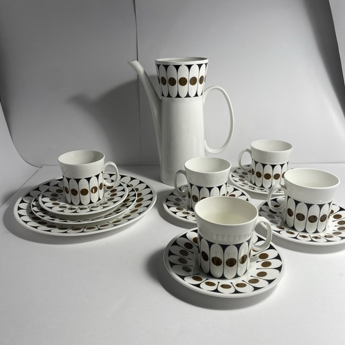 Black velvet hostess tableware - black,