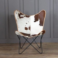 Cowhide Leather Butterfly
