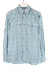 Fjallraven Regular Fit Camicia Uomo Medio Quadri con Tasche Roll-Up Maniche