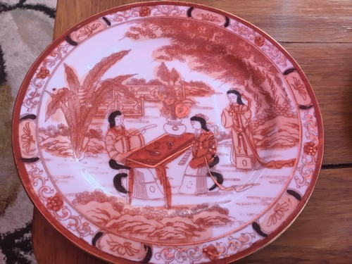 Vintage imari plate - vintage, japan