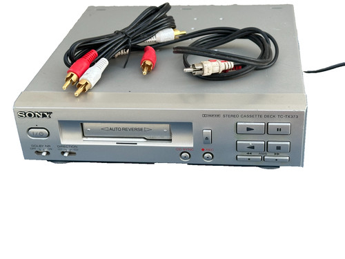 Sony tx373 stereo cassette - tc-tx373,