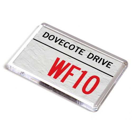 Fridge magnet dovecote drive - fridge,