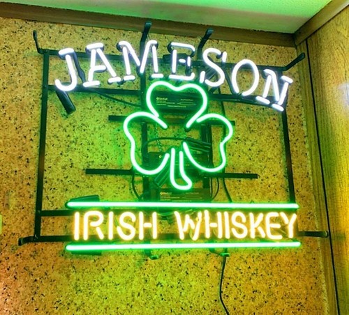 X16 jameson irish neon - 20"x16",