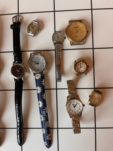 Watches job lot spares and - job,