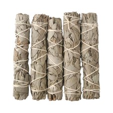 Slimline Smudge Stick, White Sage 4", Pack of 5