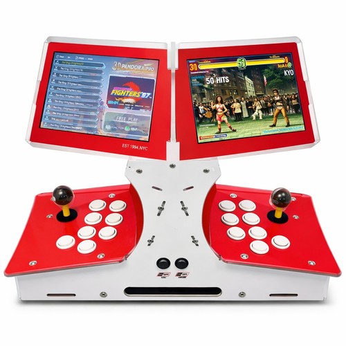 Dual screen tabletop arcade - screen,