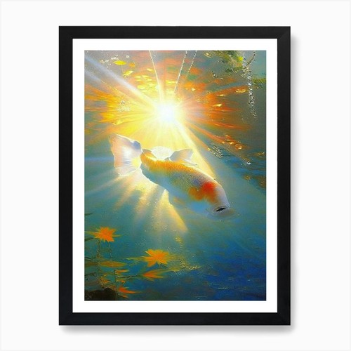 Tancho showa koi fish monet - showa,