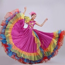 Lady Flamenco Dress Spain