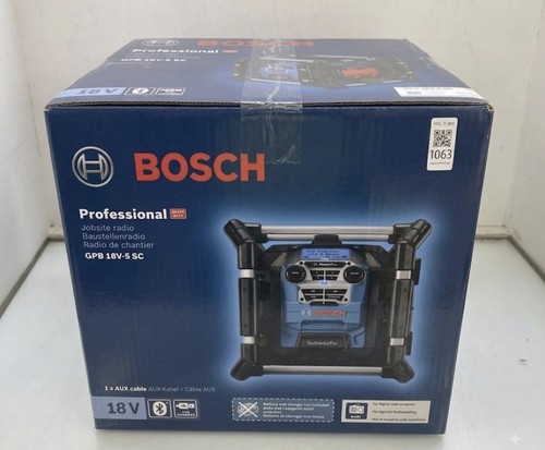 Bosch powerbox jobsite radio - bosch, &
