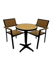 Outdoor Dining Furniture Set for Two, Garden Dining Set,  Garden Table & Chairs