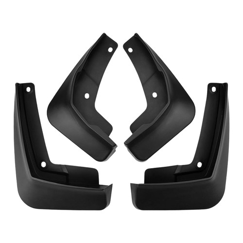 Plastic mud flaps - 4-pc,