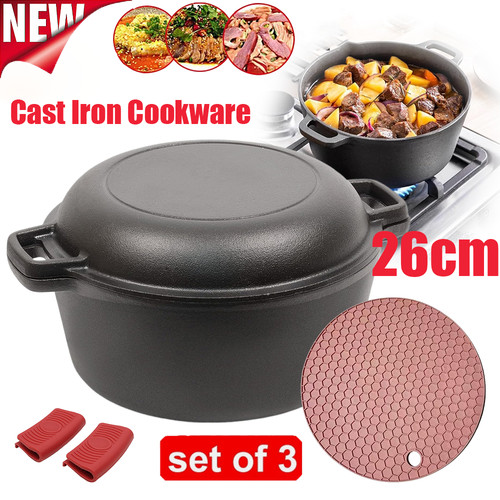 2in1 double dutch oven - 4.5l,