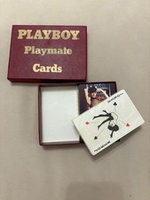 PLAYBOY Playmate PLAYING CARDS & CASE Twin Deck Pack - 1 Open / 1 Sealed