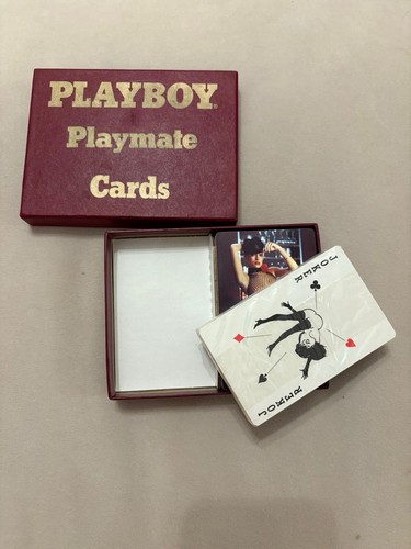 Playboy playmate playing cards - playboy,
