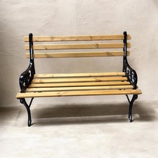 Restored Garden Bench 100cm