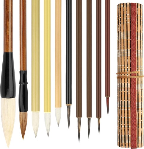 Chinese calligraphy brush - brush, set