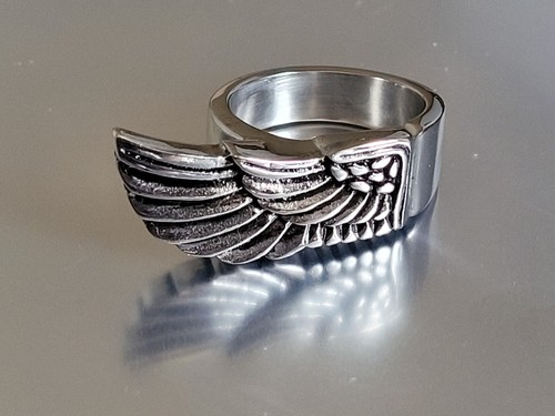Detailed wing stainless - detailed,