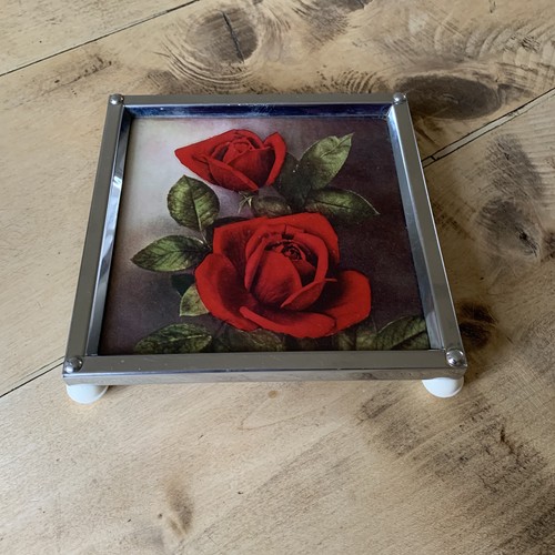 1950 art deco - art, rose