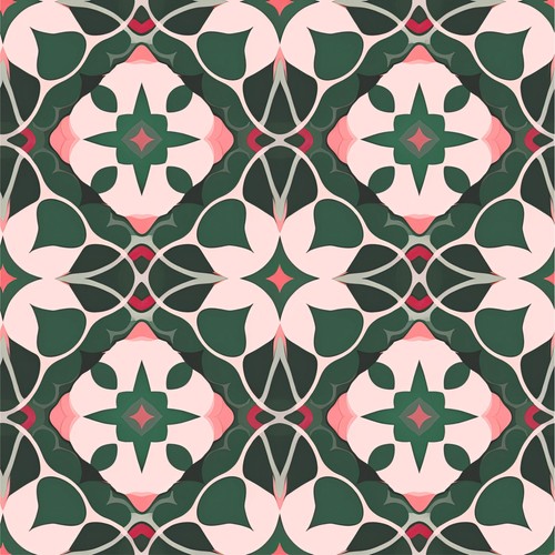 48x moroccan tile - 48x, stickers