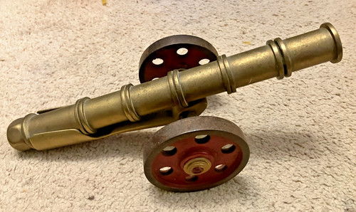 Antique solid brass signal - solid,