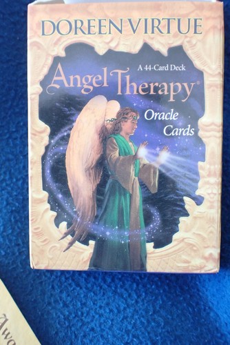 Angel therapy oracle cards - angel,