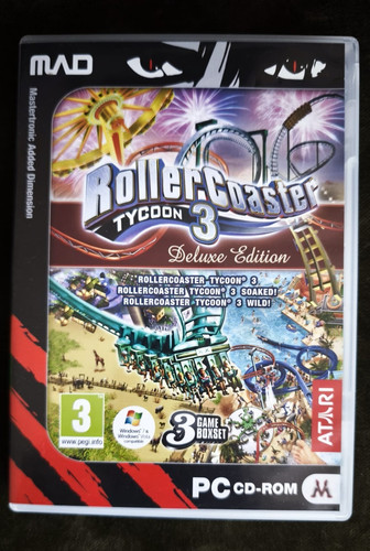 Roller coaster tycoon - roller, deluxe