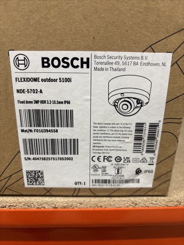 Bosch flexidome outdoor 5100i - bosch,