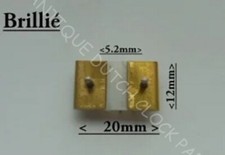 SUSPENSION SPRING FOR A FRENCH BRILLIE ELECTRICAL PULSE CLOCK
