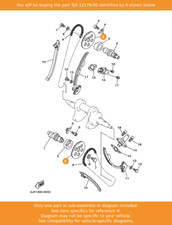 YAMAHA Sprocket, Cam Chain