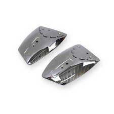 (Pair) Chrome Trims Tank Chrome Plated Decorative Plates Trim for MZ TS250 TS250/1